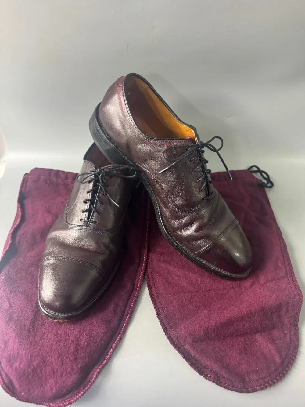 Allen Edmonds Park Avenue Cap-toe Oxford Dress Shoe, Men's Size 9 D